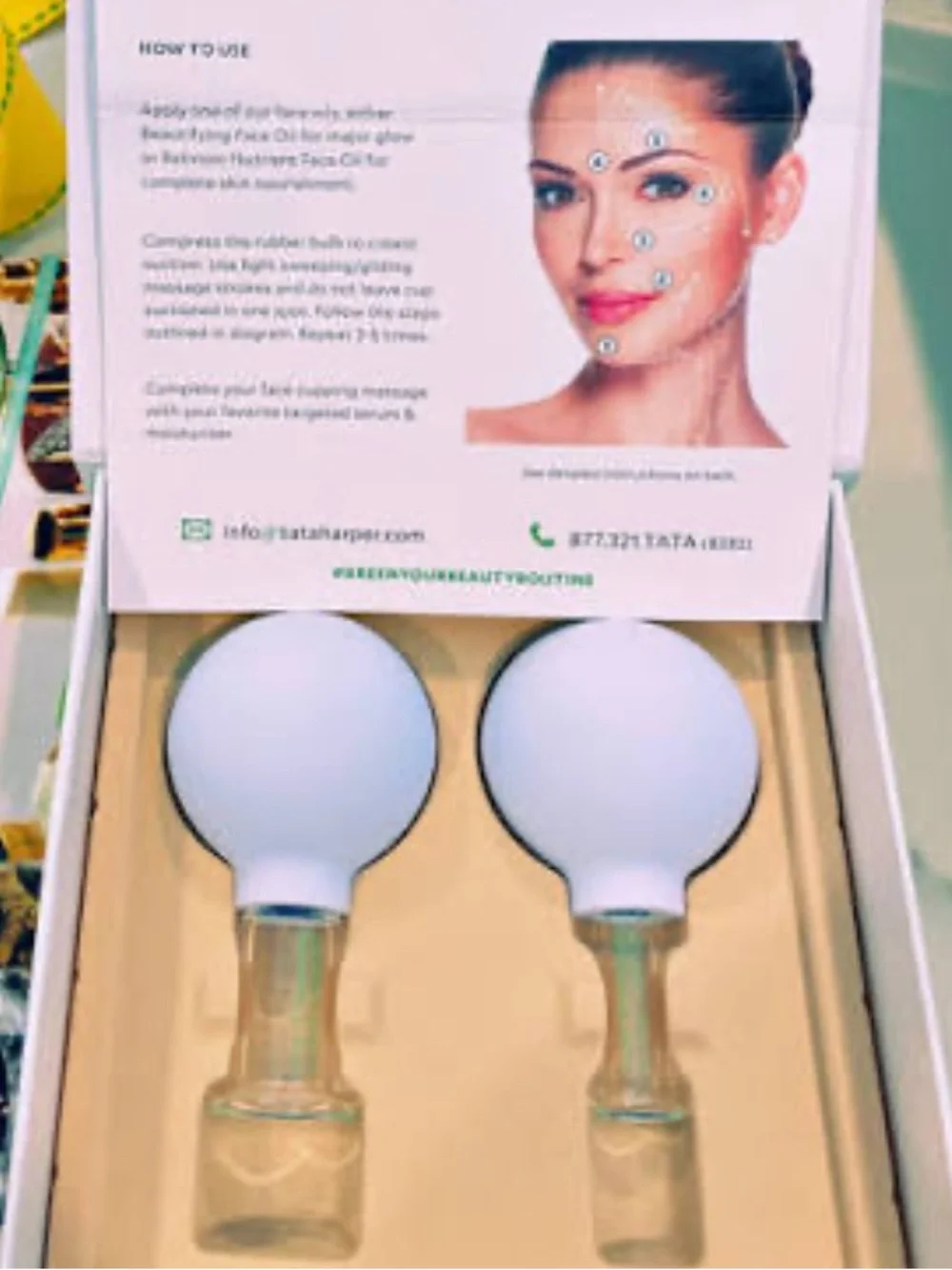 Tata Harper Blue Facial Cupping Duo